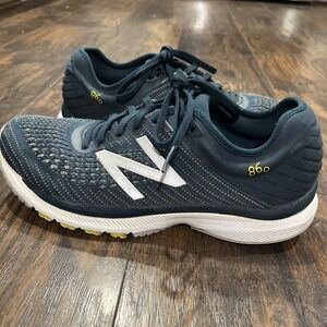 New Balance Mens Shoes Size 8.5 Blue Stability Running Sneakers 860 V10